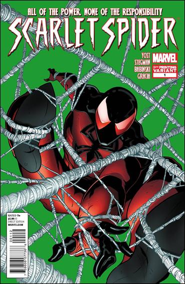 Scarlet Spider (2012) issue 1-G Ryan Stegman Green Cover (3rd Printing)