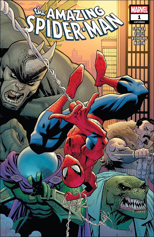 Amazing Spider-Man (2018) issue 1 Ryan Ottley Wraparound Cover