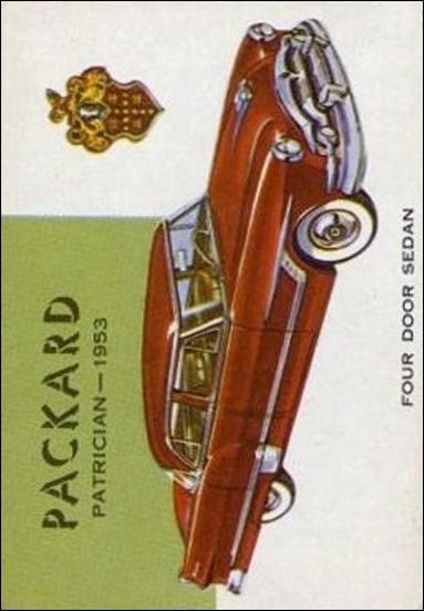 World on Wheels (Base Set) card 97  Packard Patrician 1953