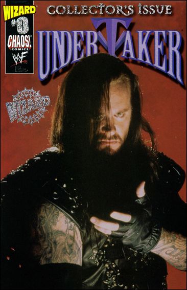 Undertaker issue 0-B Wizard Embossed Silver Foil Photo Cover