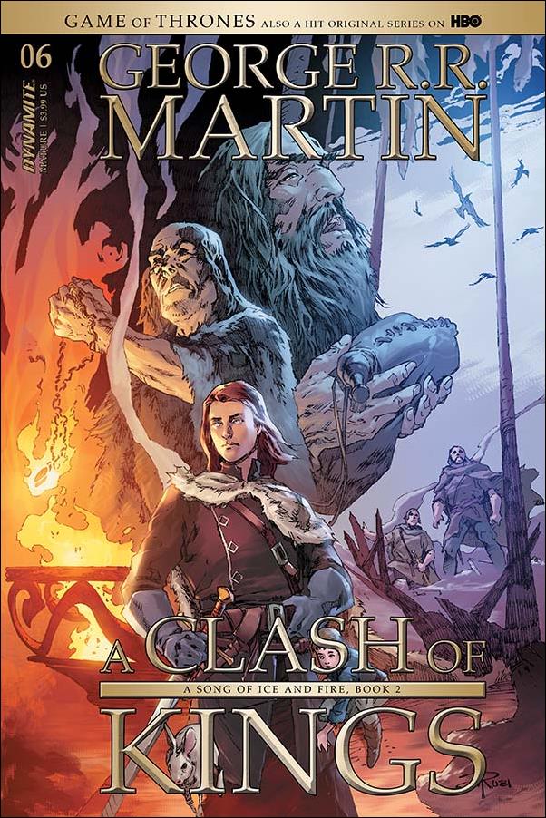 George R. R. Martin's a Clash of Kings (2017) issue 6-B Mel Rubi Subscription Cover