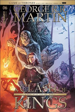 George R. R. Martin's a Clash of Kings (2017) issue 6-B Mel Rubi Subscription Cover