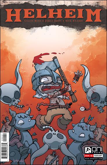 Helheim issue 2-B Katie Cook "Death by Cuteness" Cover