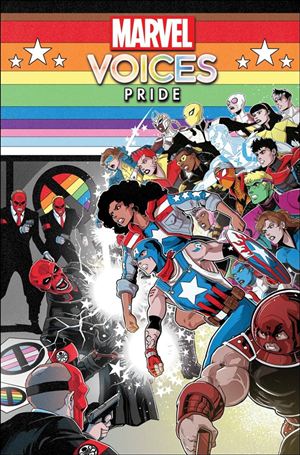 Marvel United: A Pride Special issue 1-D Luciano Vecchio Homage Cover