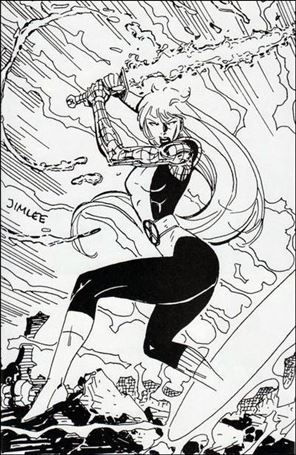Astonishing X-Men (2017) issue 1-T Jim Lee Remastered Unknown Comics B&W Cover 1/1000