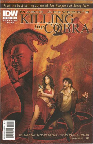 Killing the Cobra: Chinatown Trollop issue 3 Pinturero Cover