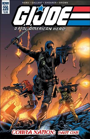 G.I. Joe: A Real American Hero issue 226 S L Gallant Cover