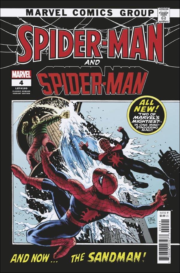 Spider-Man (2022) issue 4-B John Cassaday Classic Homage Cover
