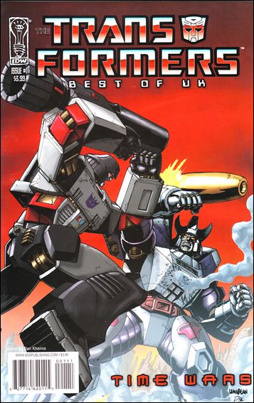 Transformers: Best of UK: Time Wars issue 1 Dan Khanna Cover