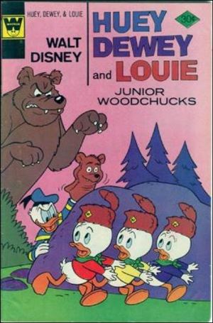 Walt Disney Huey, Dewey and Louie: Junior Woodchucks  issue 40-B Whitman Cover