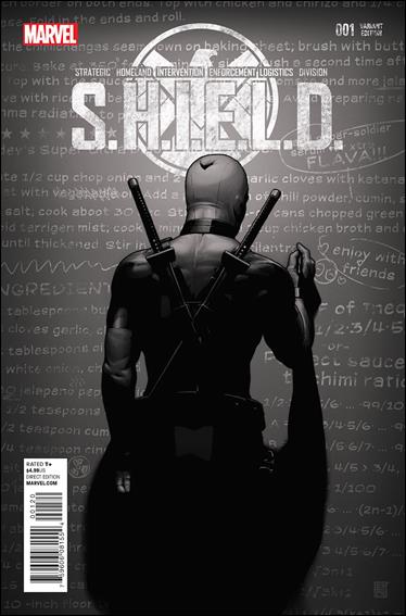 S.H.I.E.L.D. (2015) issue 1-M John T. Christopher Deadpool 1:Store Sketch Cover