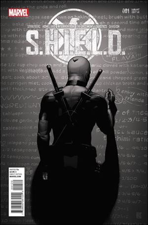 S.H.I.E.L.D. (2015) issue 1-M John T. Christopher Deadpool 1:Store Sketch Cover