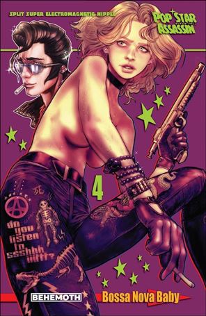 Pop Star Assassin issue 4-D Hyde Chang Cover