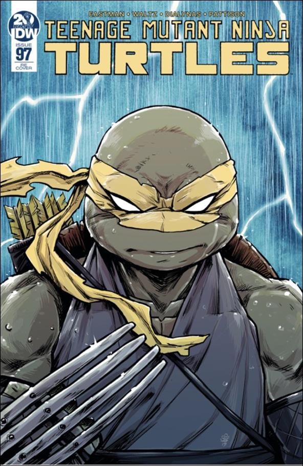 Teenage Mutant Ninja Turtles (2011) issue 97-D Michael Dialynas Conquest Comics Blue Cover 1/1500