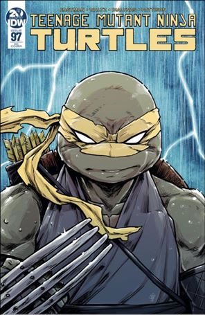 Teenage Mutant Ninja Turtles (2011) issue 97-D Michael Dialynas Conquest Comics Blue Cover 1/1500