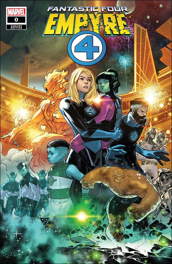 Empyre: Fantastic Four issue 0-D R.B. Silva 1:50 Cover