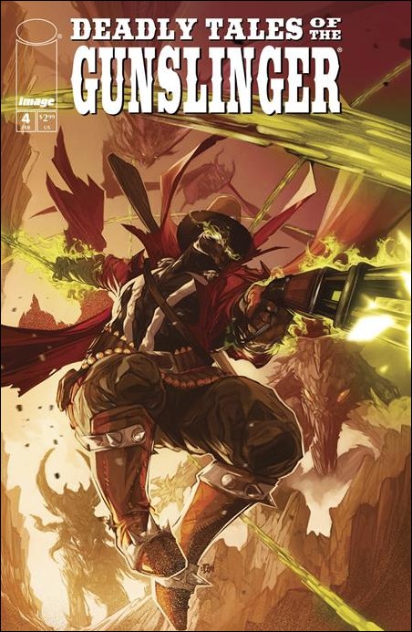 Deadly Tales of the Gunslinger Spawn issue 4-B Don Aguillo Cover