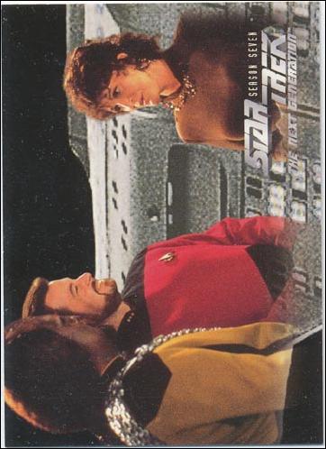 Star Trek: The Next Generation - The Episode Collection Season Seven (Base Set) card 639 Mission Chronology