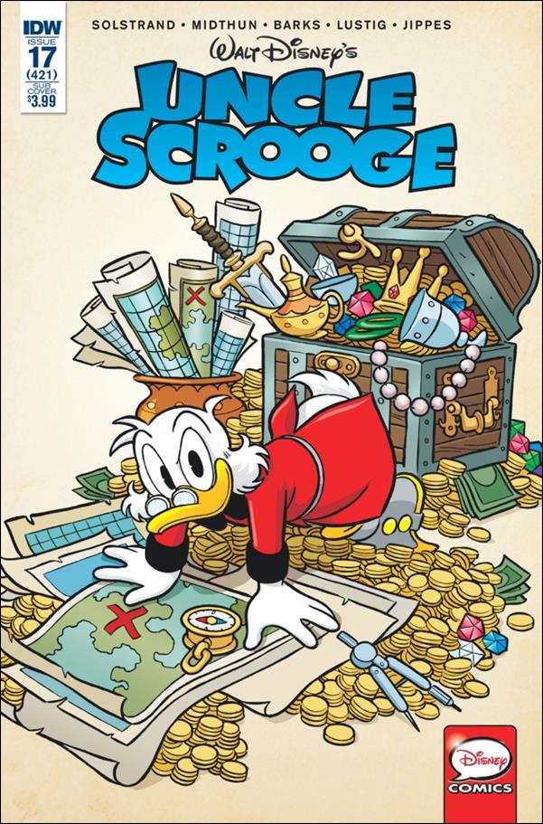 Uncle Scrooge (2015) issue 17-B Andrea Freccero Subscription Cover