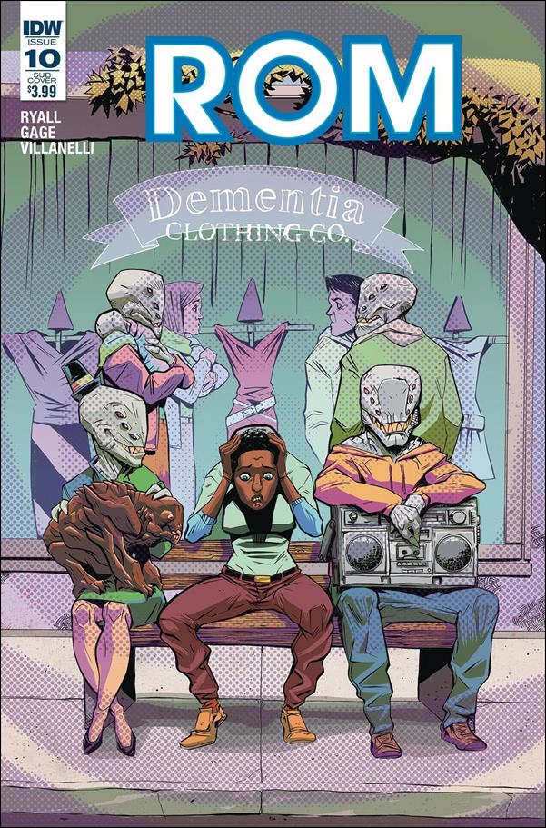ROM (2016) issue 10-D Drew Moss Subscription Cover