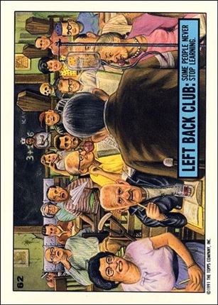 Toxic High (Base Set) card 62 Left Back Club