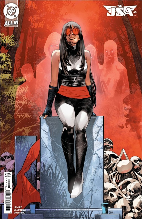 JSA (2024) issue 5-D Edwin Galmon 1:25 Cardstock Cover