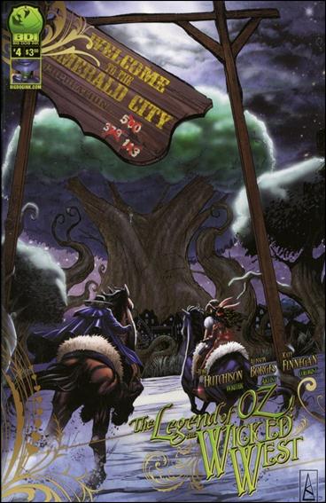 Legend of Oz: The Wicked West (2011) issue 4 Alisson Borges Cover