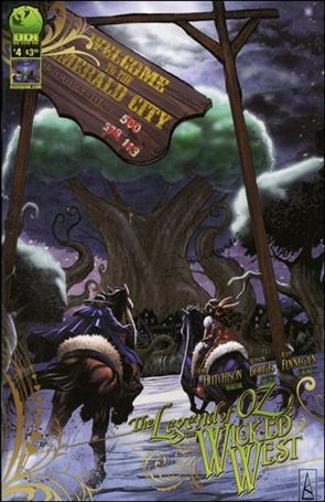 Legend of Oz: The Wicked West (2011) issue 4 Alisson Borges Cover