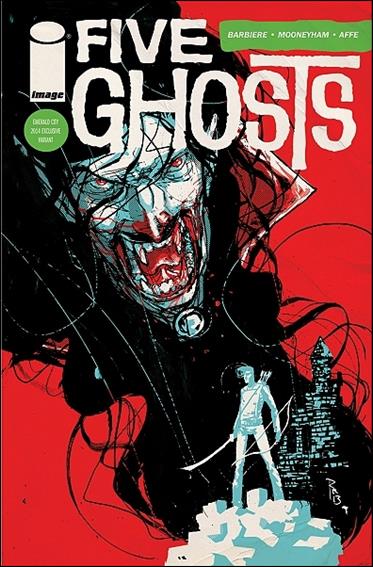 Five Ghosts issue 10-B Riley Rossmo Emerald City Comicon Cover 1/200