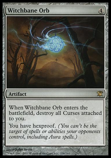 Magic the Gathering: Innistrad (Base Set) card 236 Witchbane Orb