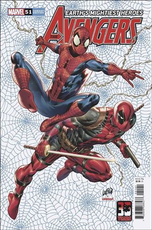 Avengers (2018/07) issue 51-D Rob Liefeld Deadpool 30 Years Cover