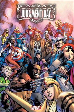 A.X.E.: Judgment Day Omega issue 1-D Alan Davis 1:25 Cover