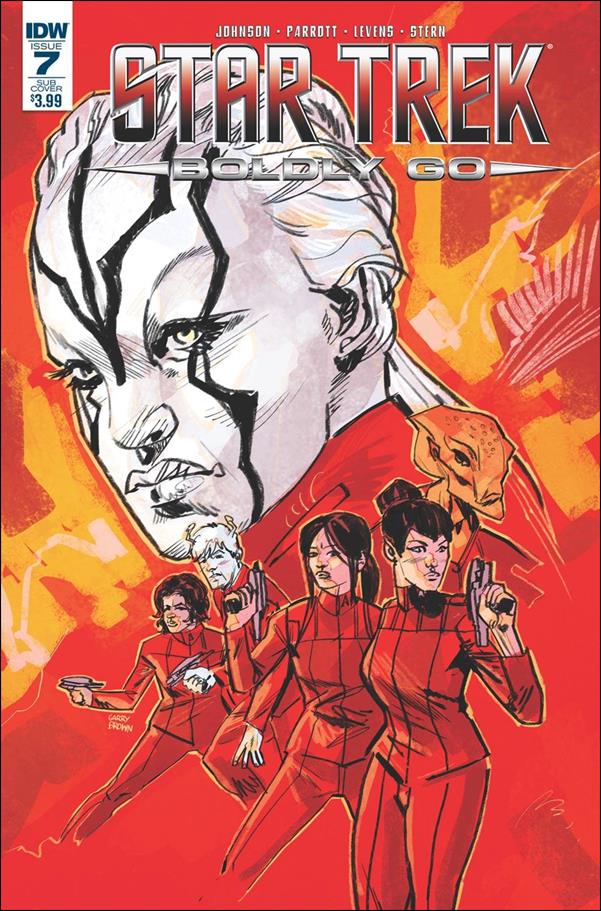 Star Trek: Boldly Go issue 7-B Garry Brown Subscription Cover