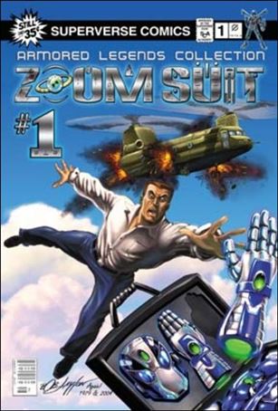 Zoom Suit issue 1-I Bob Layton 1:10 Armored Legends Cover