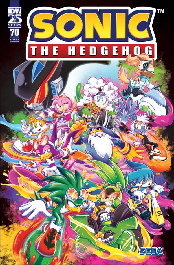 Sonic the Hedgehog (2018) issue 70-B Abigail Starling Cover