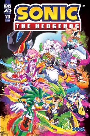 Sonic the Hedgehog (2018) issue 70-B Abigail Starling Cover