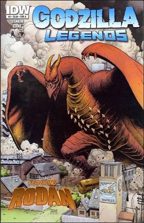Godzilla Legends issue 2 Art Adams Cover