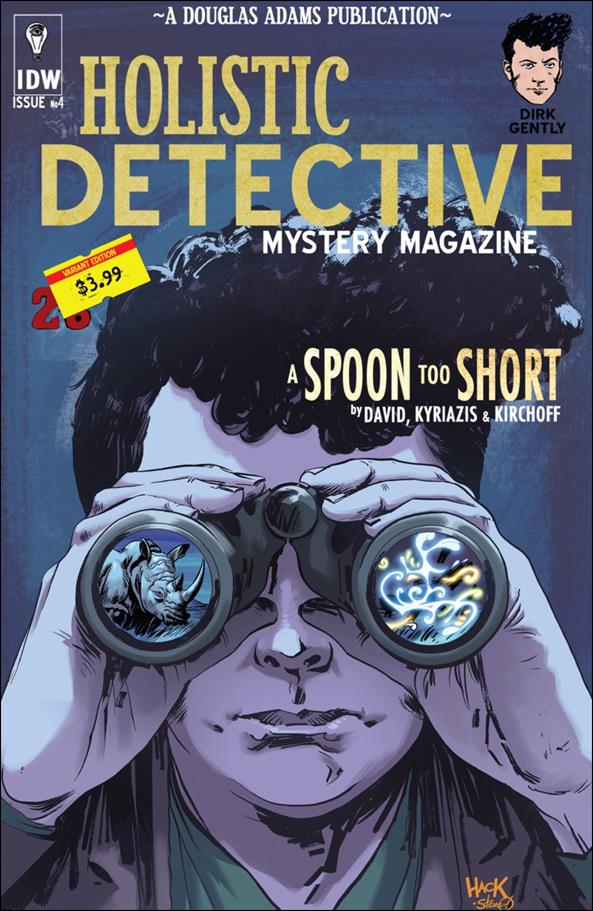 Dirk Gently's Holistic Detective Agency: A Spoon Too Short issue 4-B Robert Hack Subscription Cover