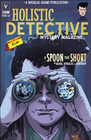Dirk Gently's Holistic Detective Agency: A Spoon Too Short issue 4-B Robert Hack Subscription Cover