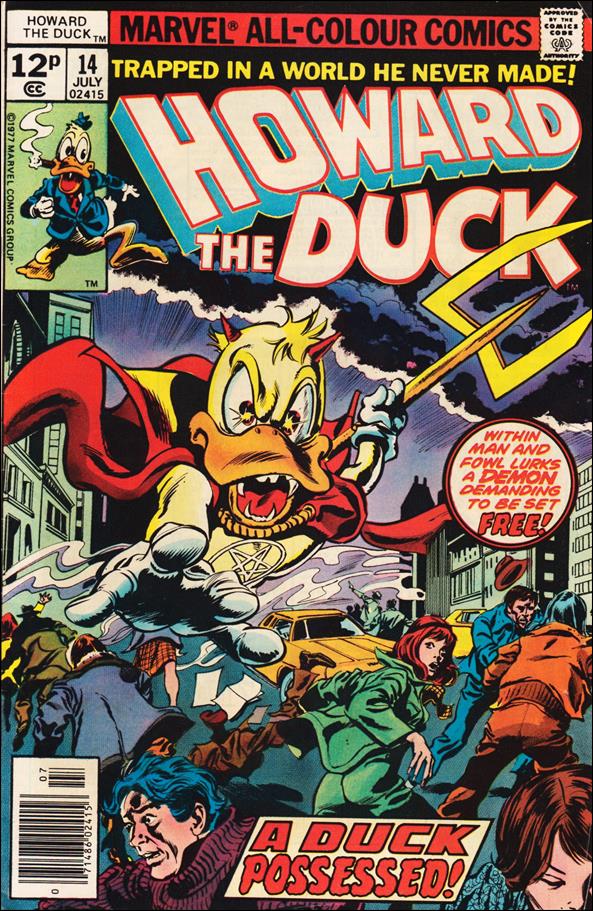 Howard the Duck (1976) issue 14-C UK Price Cover