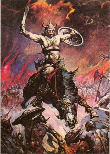 Frazetta (Base Set) card 17 Berserker