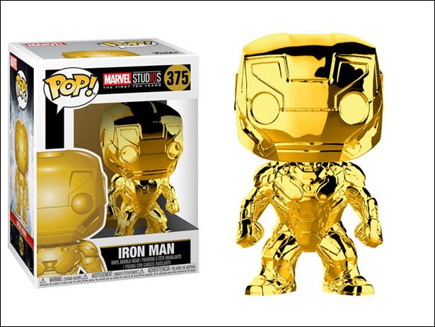 POP! Marvel figure 375 Iron Man (Gold Chrome)