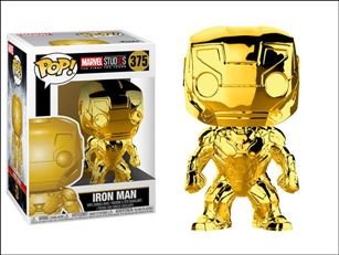 POP! Marvel figure 375 Iron Man (Gold Chrome)