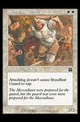 Magic the Gathering: Mercadian Masques (Base Set) card 50 Steadfast Guard