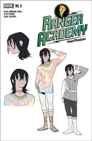 Ranger Academy issue 9-B Jo Mi-Gyeong Character Design Cover