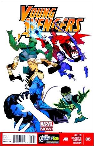 Young Avengers (2013) issue 5 Jamie McKelvie Cover