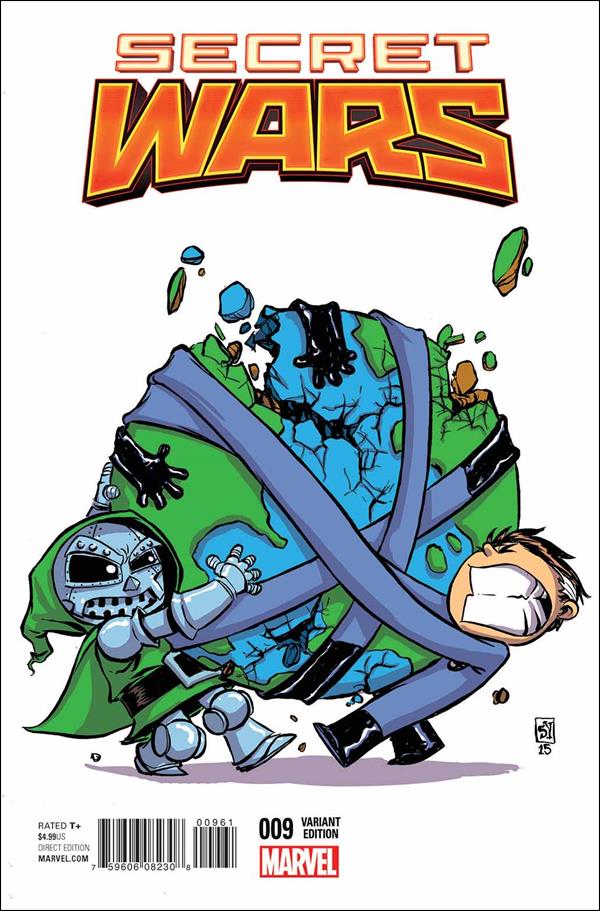 Secret Wars issue 9-E Skottie Young Baby Cover