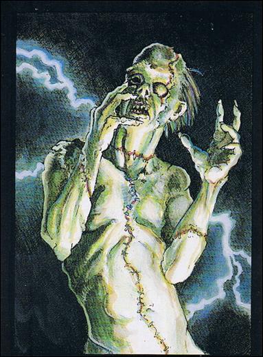 Tune in for Terror (Base Set) card 16 Frankenstein (Mary Wollstonecraft Shelley)