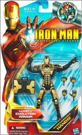 Iron Man: The Armored Avenger (Legends Series) figure 6 Iron Man - Mark V (Evolution Armor)