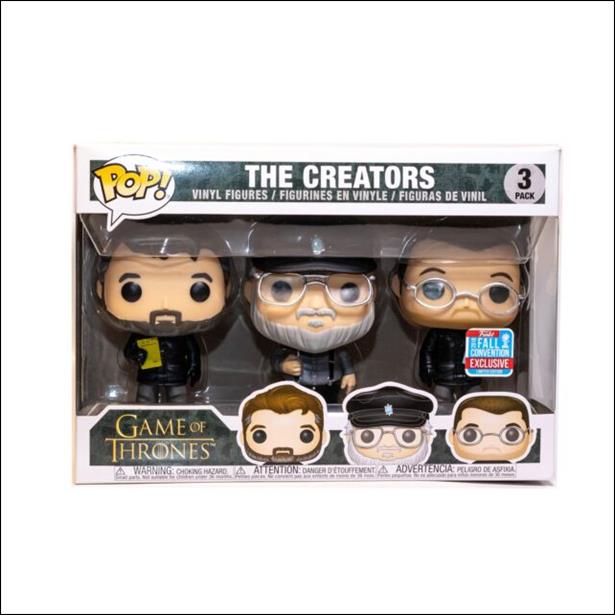 Pop! Game of Thrones Multi-packs figure Nn1 The Creators (2018 NYCC Exclusive)